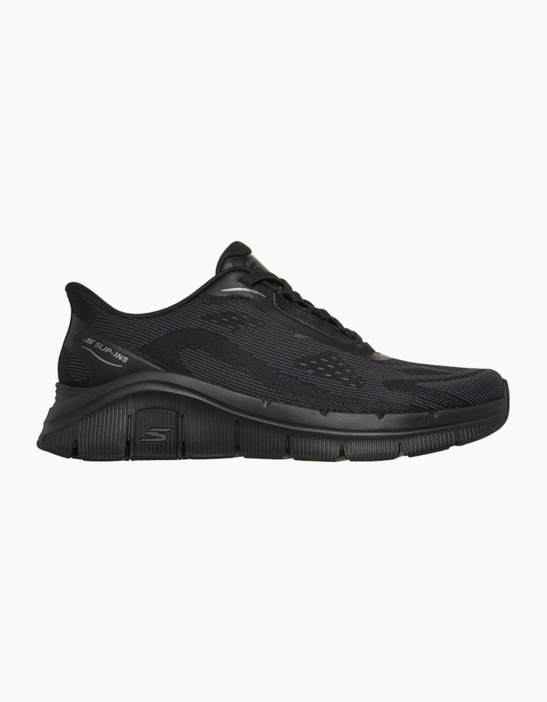 Skechers Relaxed Fit Flex Zayder Textile Men's Black Mesh/Synthetic Trainers