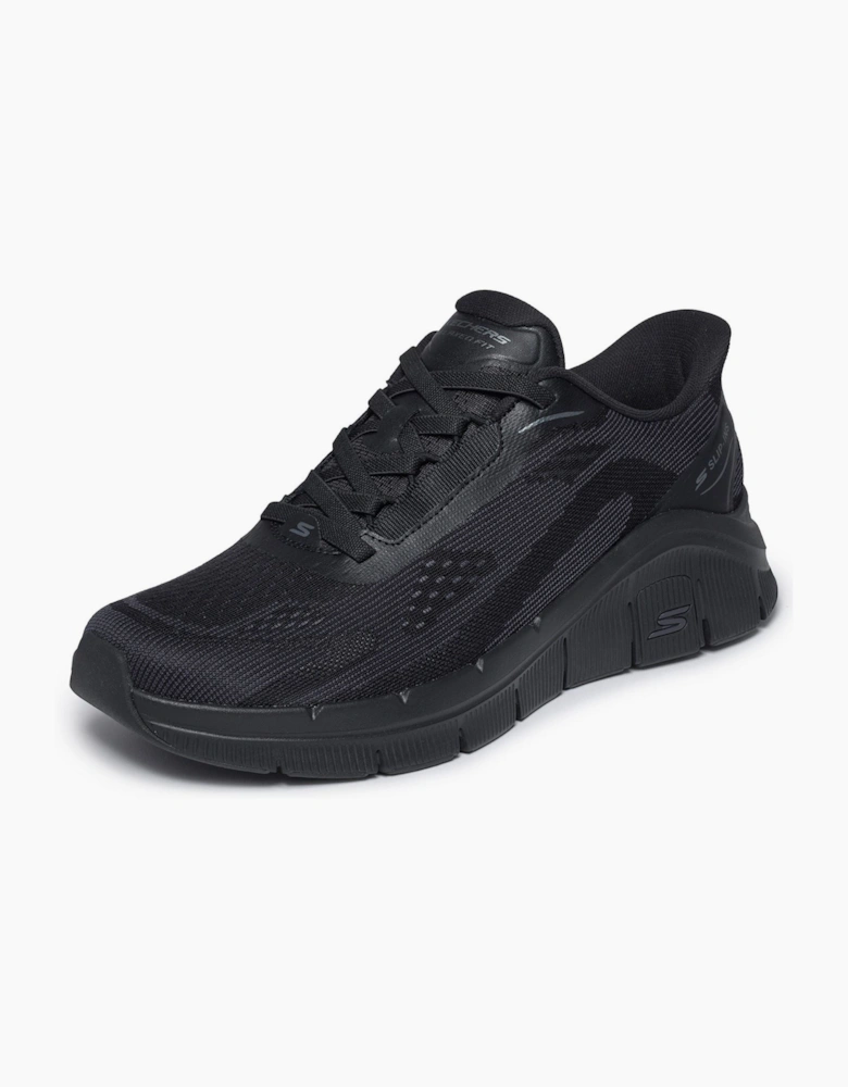 Skechers Relaxed Fit Flex Zayder Textile Men's Black Mesh/Synthetic Trainers