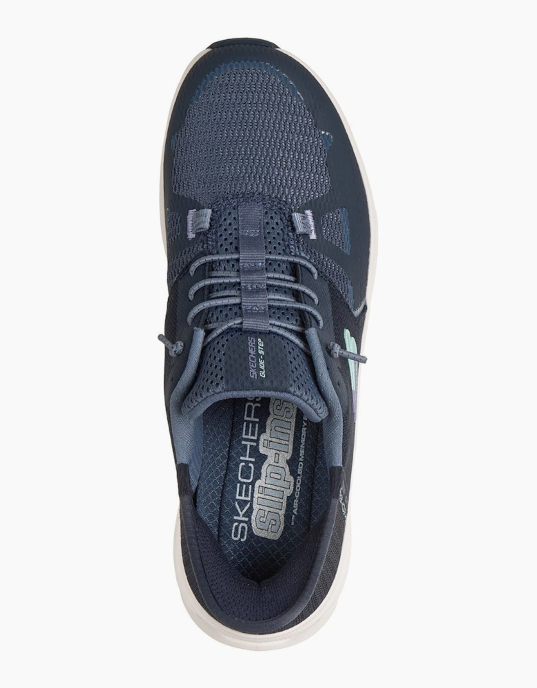Skechers Glide-Step Pro Polyester Women's Navy Trainers
