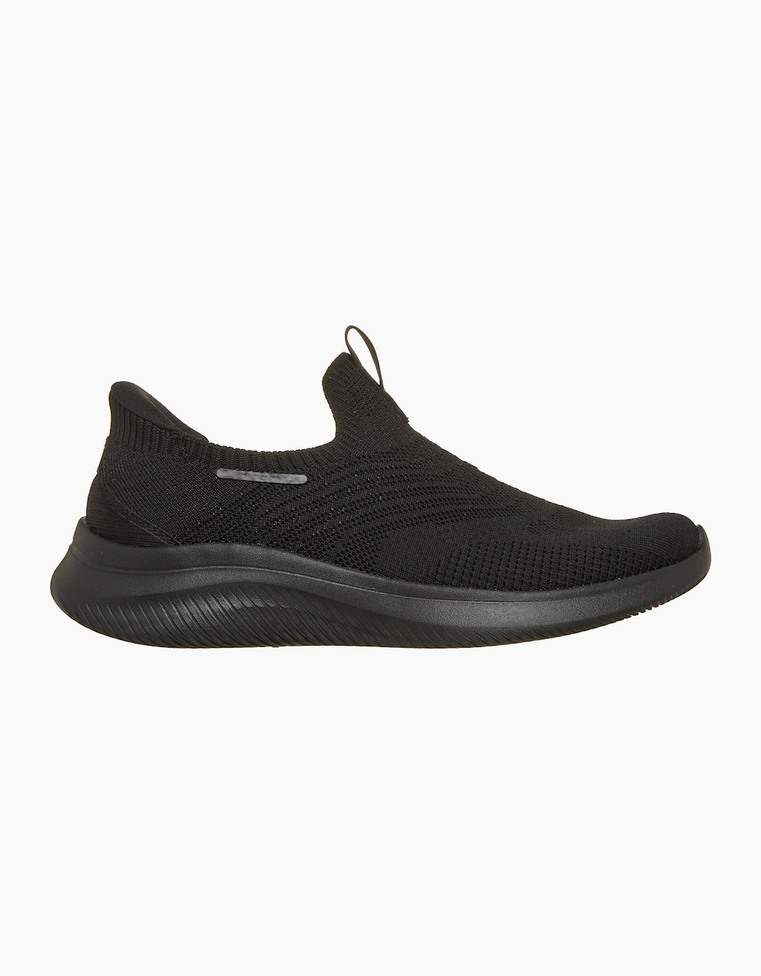 Skechers Ultra Flex 4.0 Pure Dream Textile Women's Black Knit/Trim Trainers