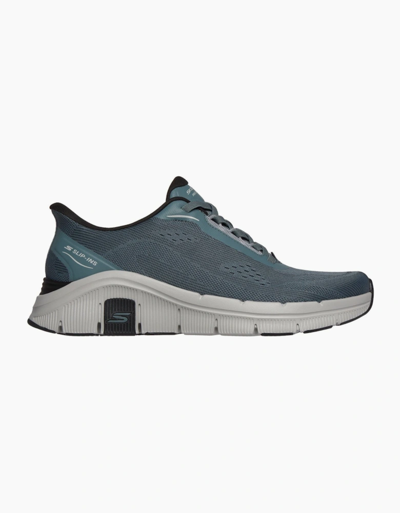 Skechers Relaxed Fit Flex Zayder Textile Men's Slate Mesh/Synthetic Trainers