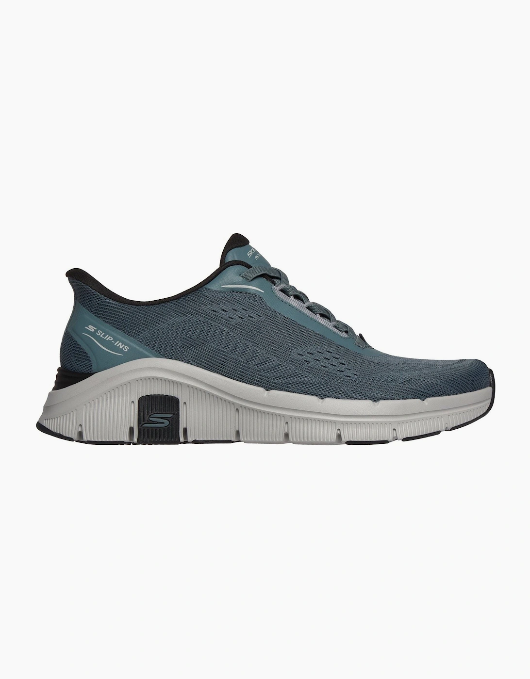 Skechers Relaxed Fit Flex Zayder Textile Men's Slate Mesh/Synthetic Trainers