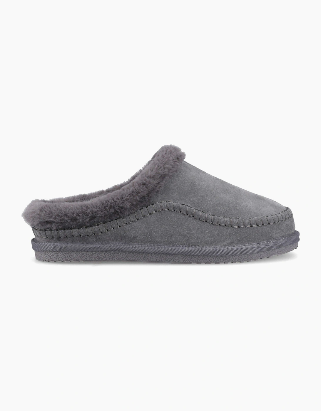 Hush Puppies Anika Suede Women's Grey Slippers