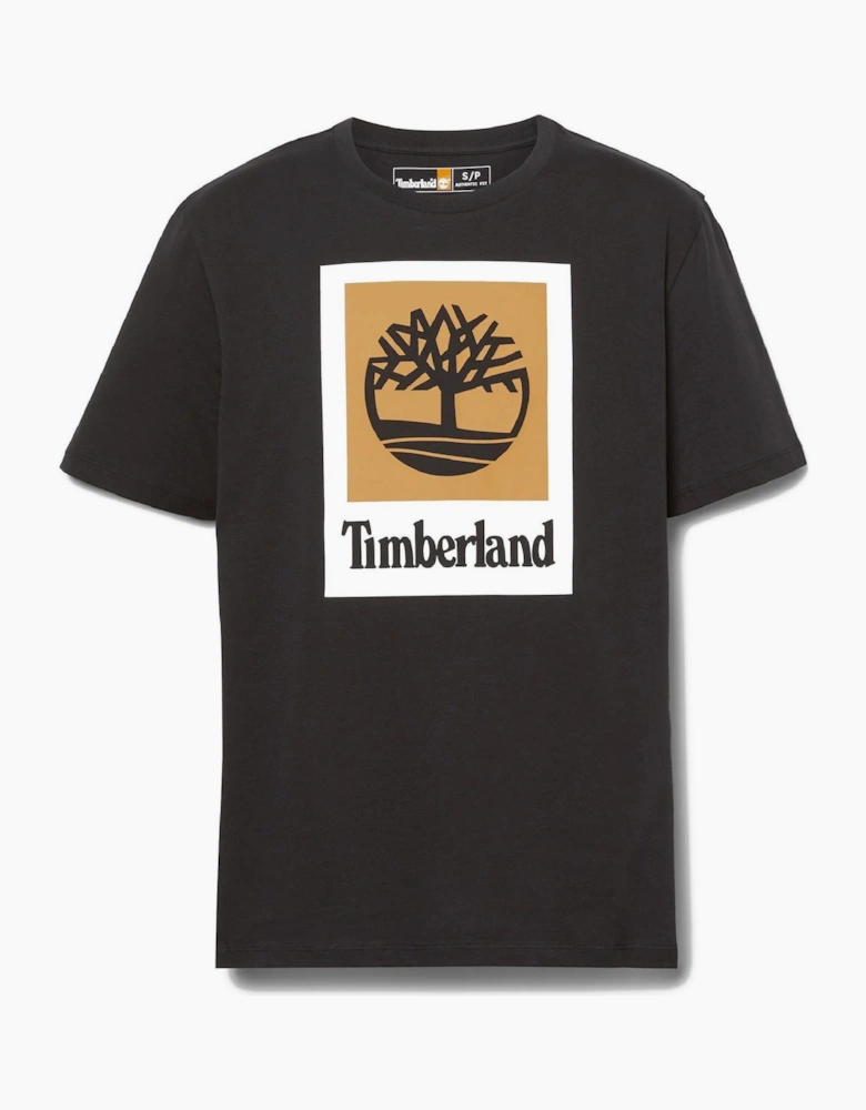 Stack Logo Cotton Short Sleeve T-Shirt