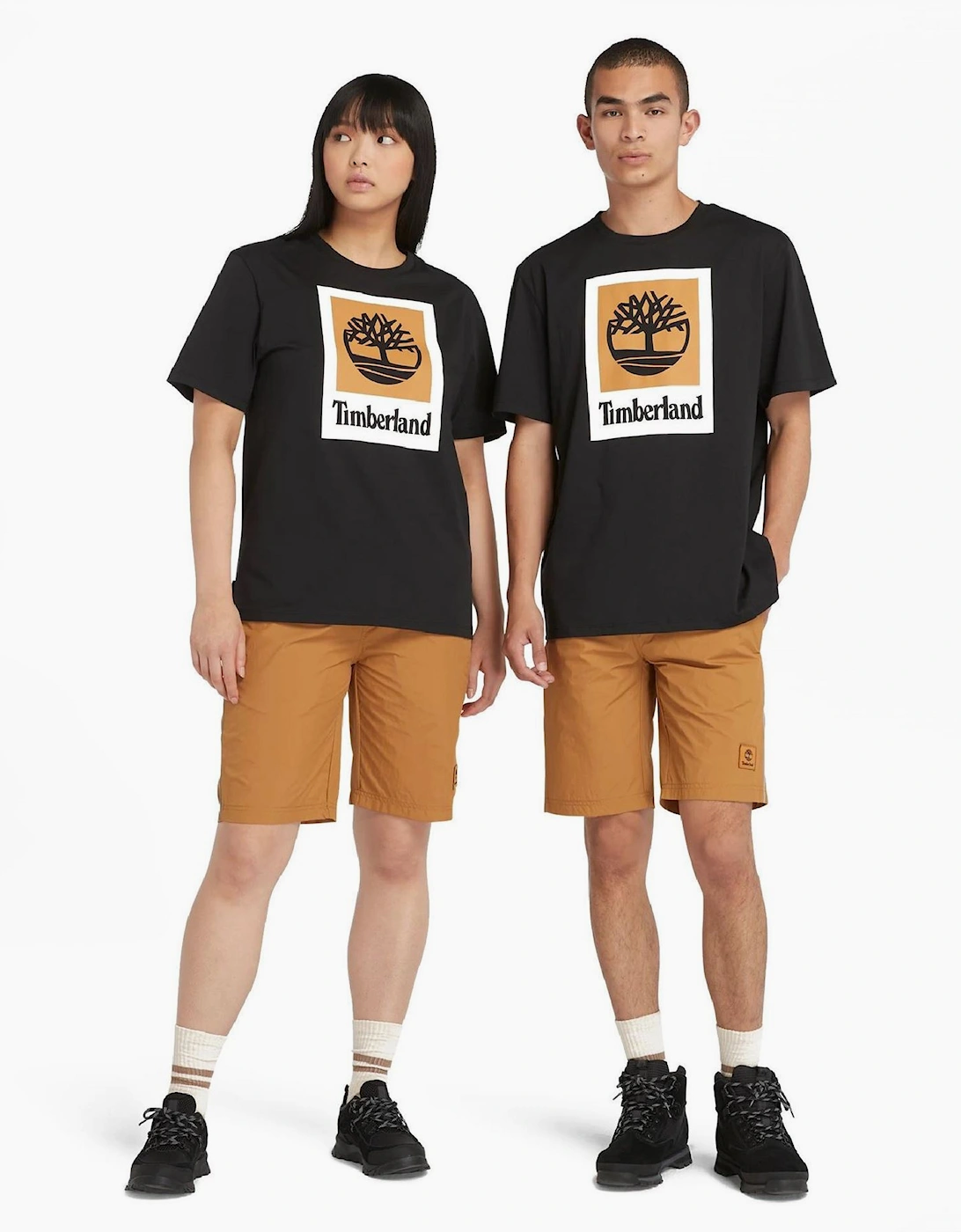 Stack Logo Cotton Short Sleeve T-Shirt