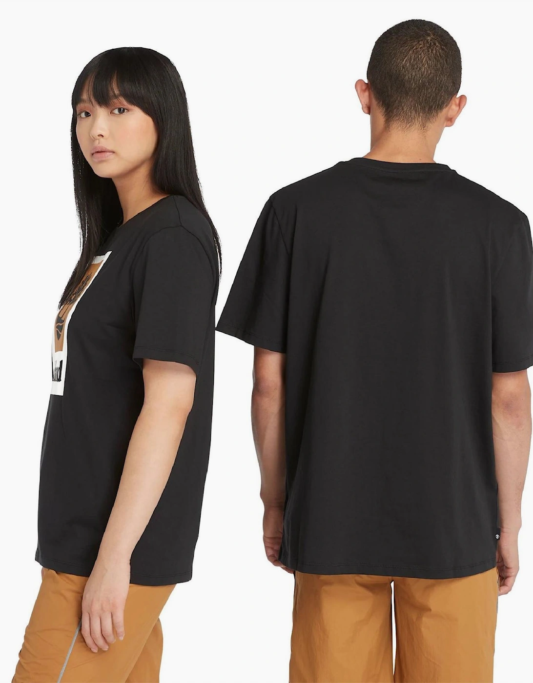 Stack Logo Cotton Short Sleeve T-Shirt