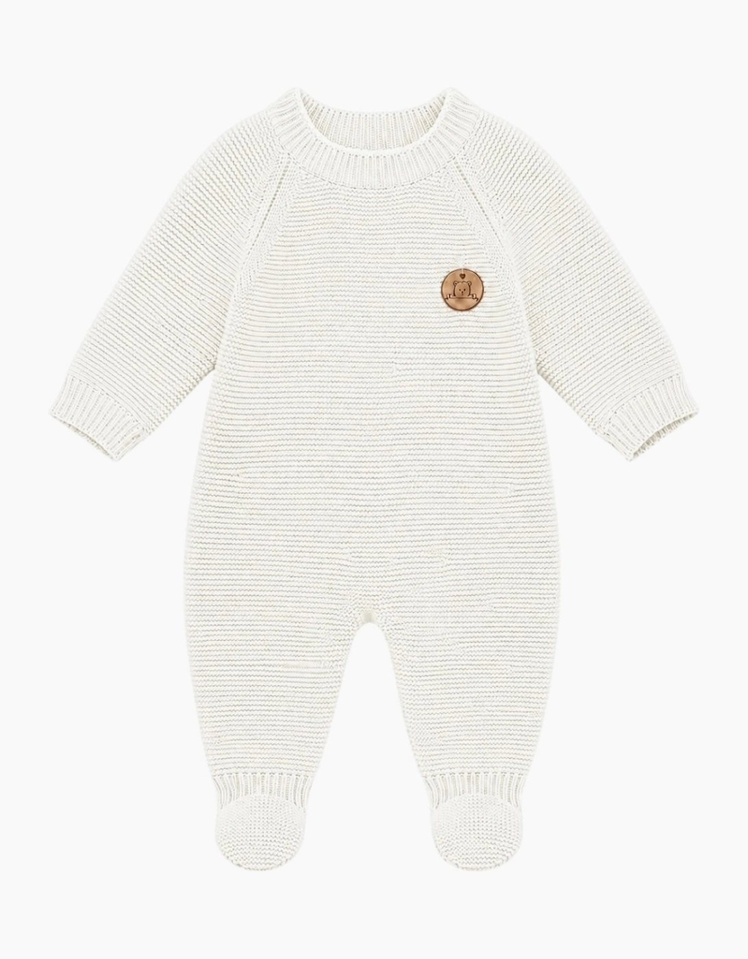Ivory Knit Babygrow