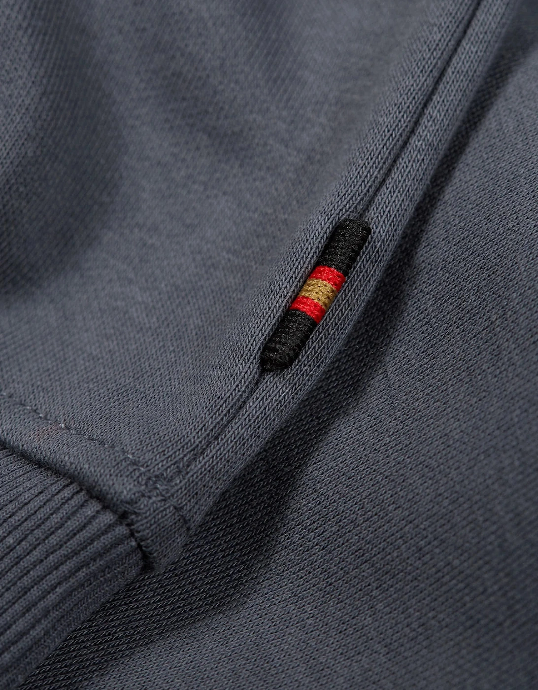 LUKE1977 Sydney 1/4 Zip Sweatshirt - Charcoal