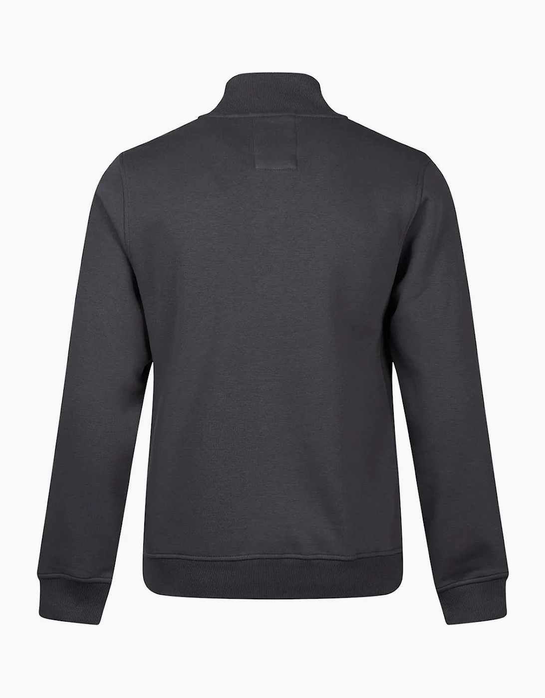 LUKE1977 Sydney 1/4 Zip Sweatshirt - Charcoal
