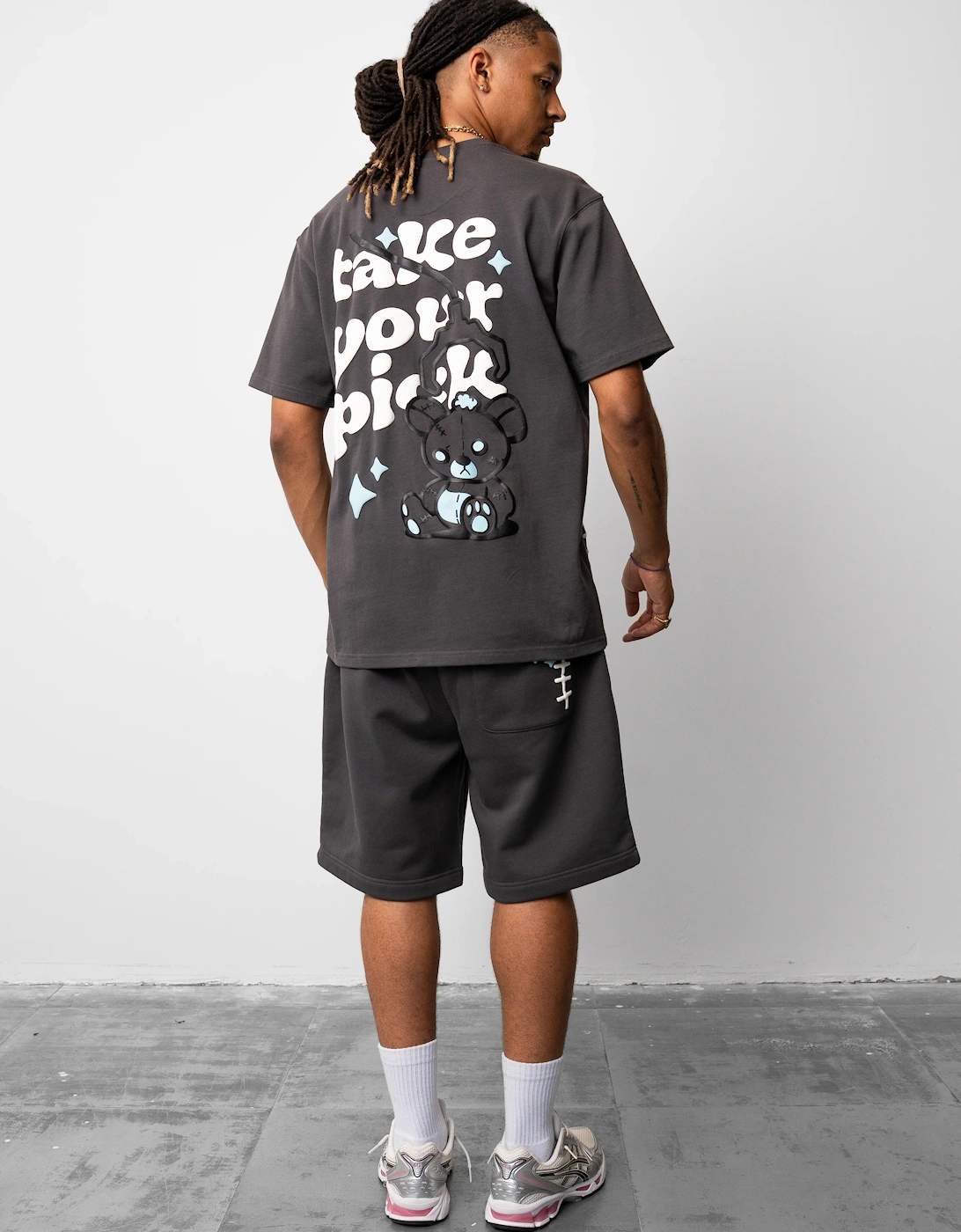 Fresh Flavours Take Your Pick Shorts - Charcoal