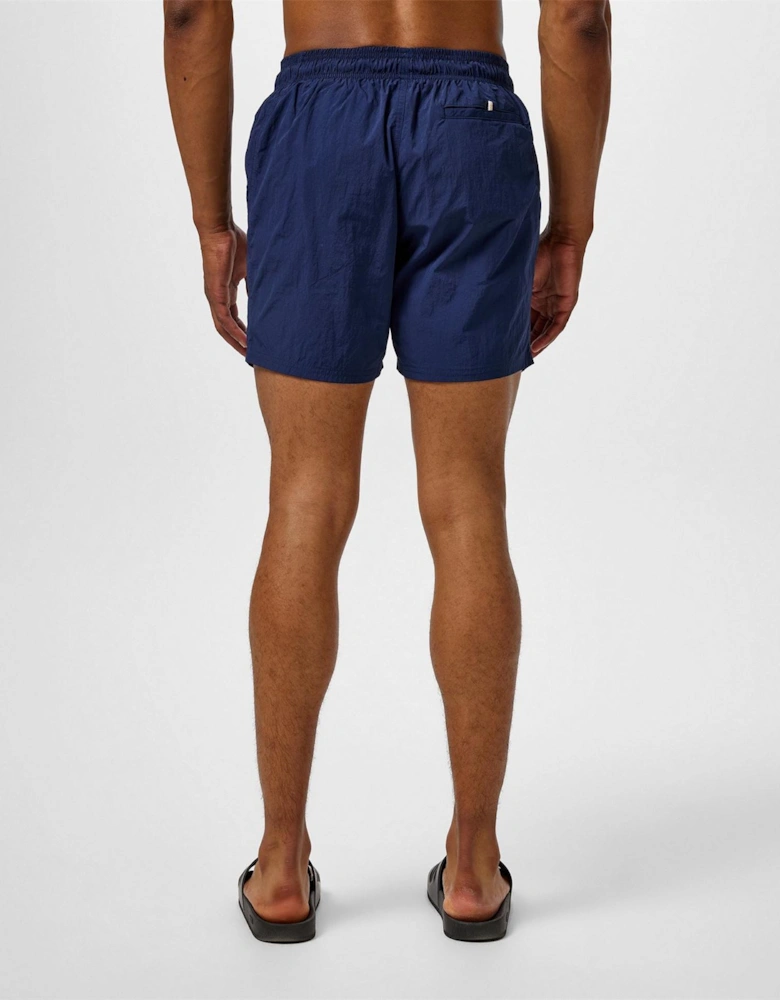 Octopus Swim Shorts With Bold  Branding