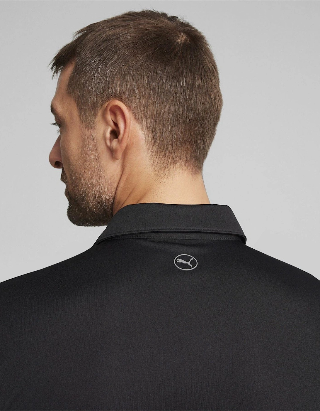 Mens Pure Solid Polo Shirt