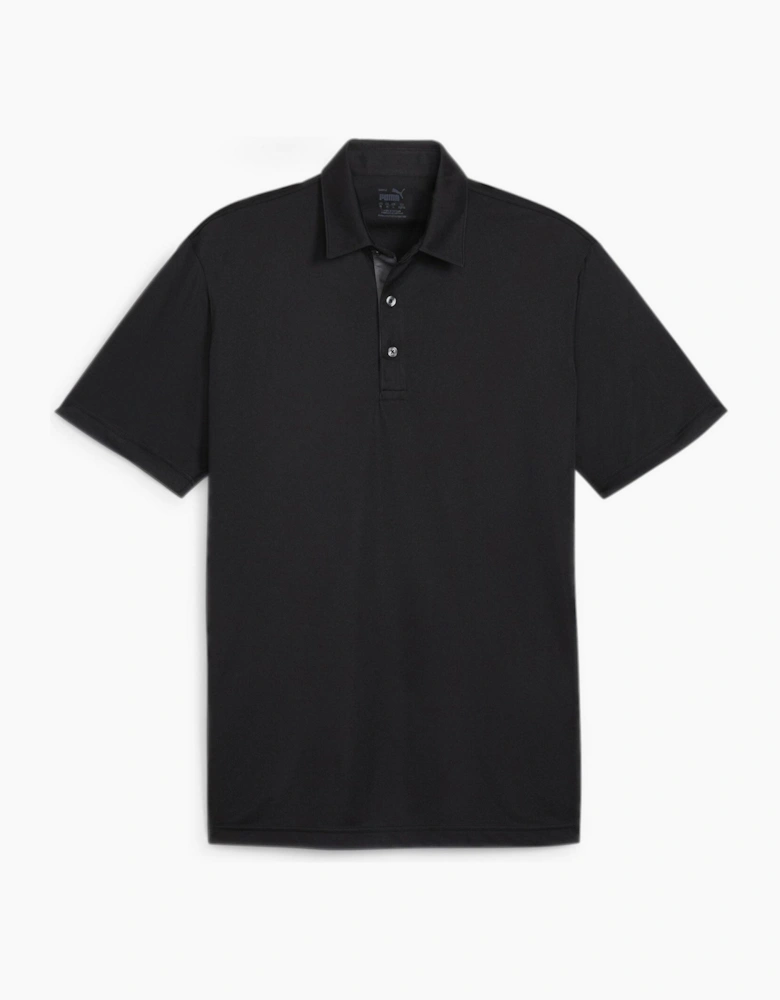 Mens Pure Solid Polo Shirt