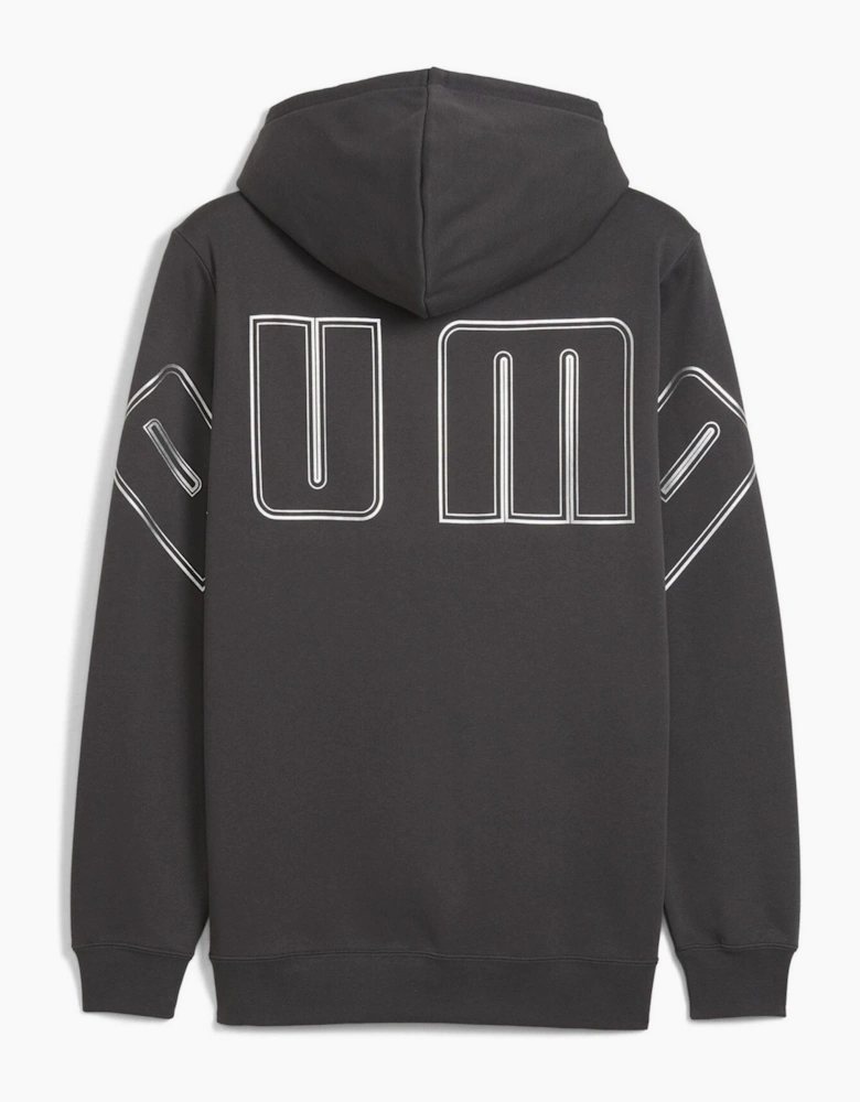 Maximal Metallic Overhead Hoodie
