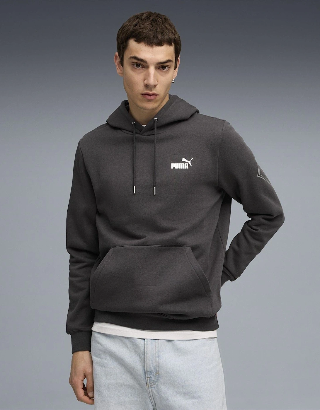 Maximal Metallic Overhead Hoodie