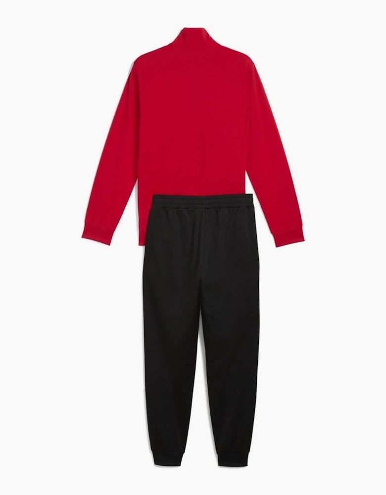 Colorblock Suit Poly Tracksuit