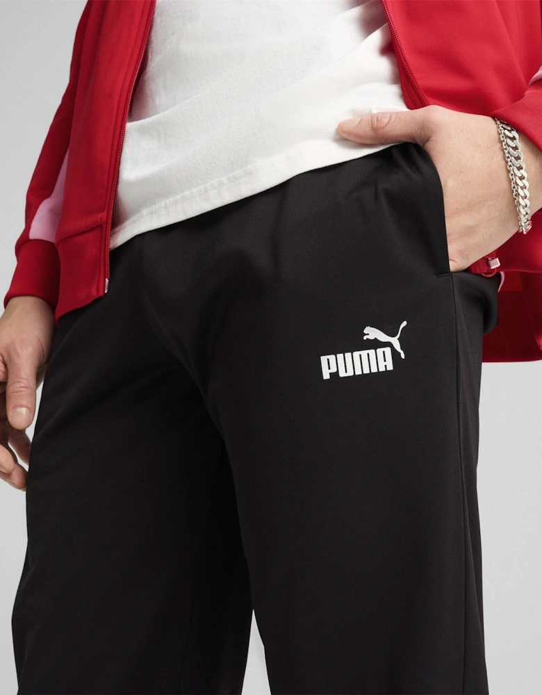 Colorblock Suit Poly Tracksuit