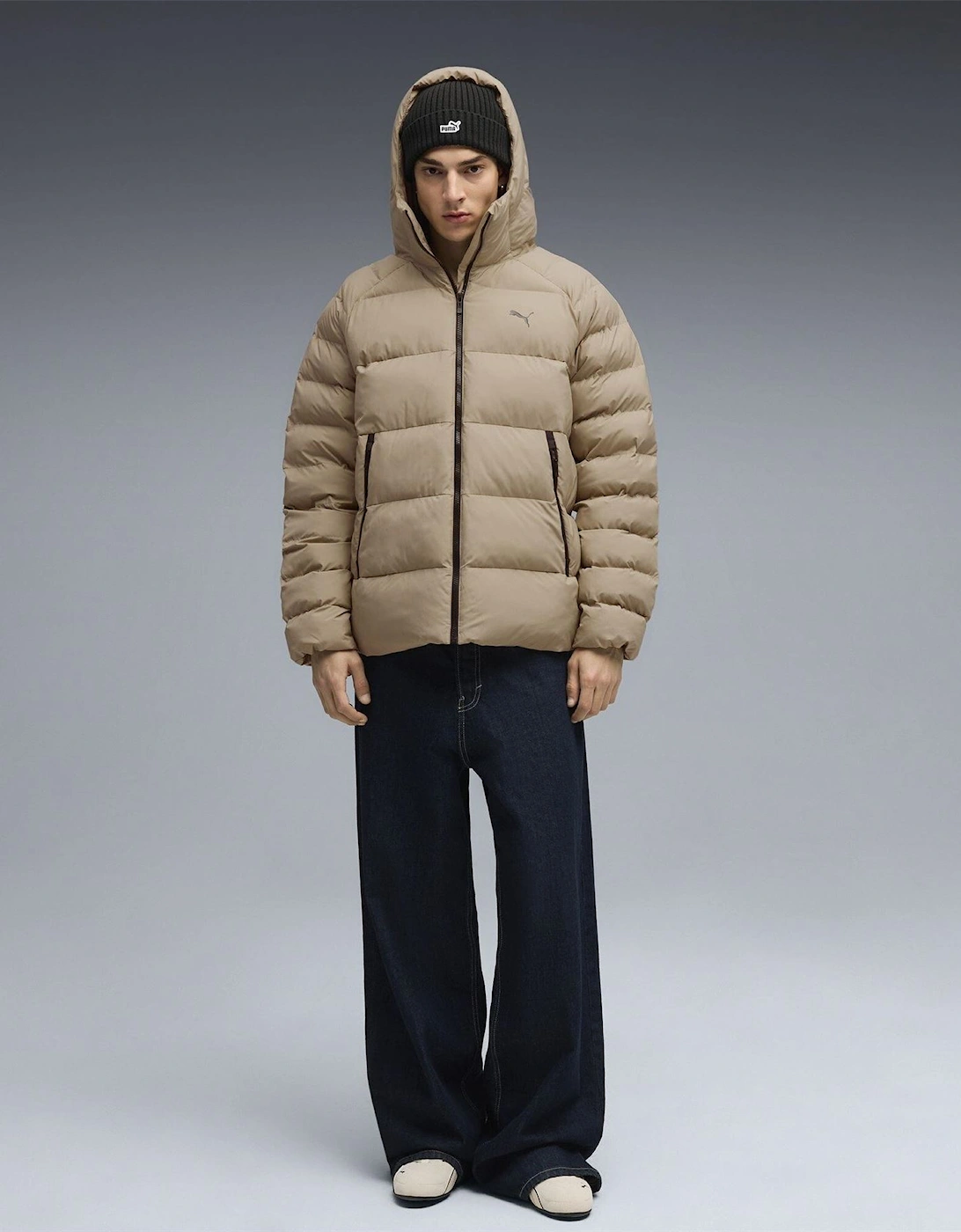 Mono Hooded Puffer Jacket