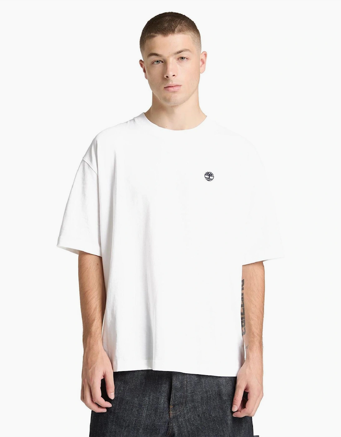 Dunstan River Cotton Crew Neck Short Sleeve Slim Fit T-Shirt