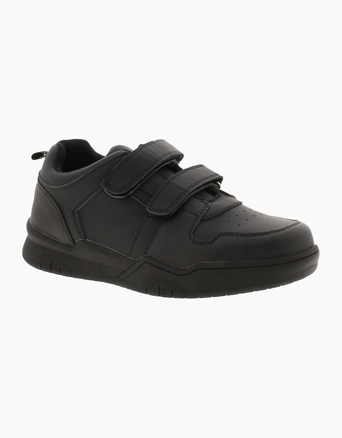 Rockstorm Boys Black School Shoes Trainers Rook black UK Size