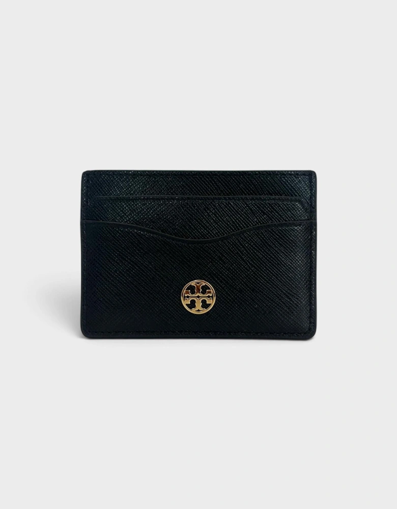 Slim Logo Card Case Black