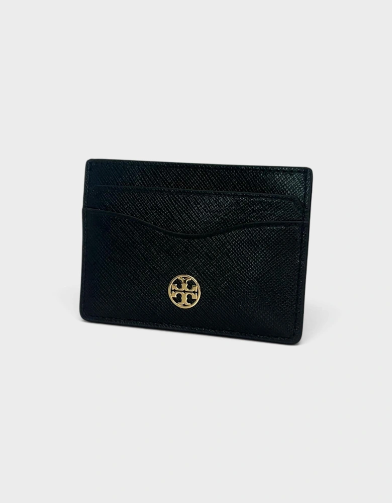 Slim Logo Card Case Black