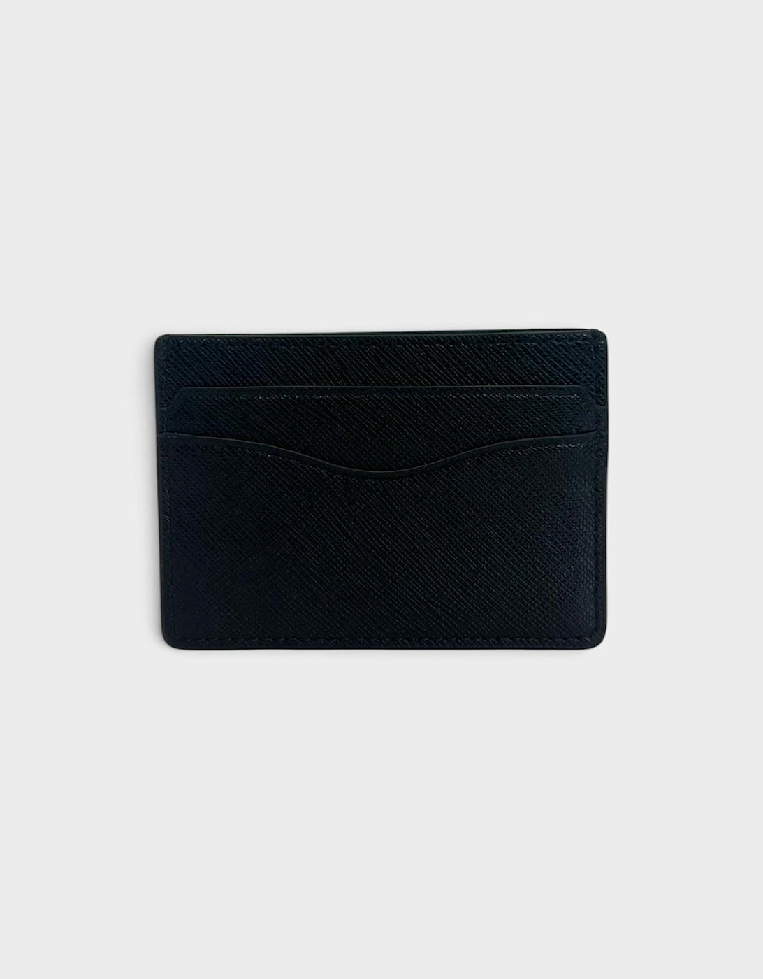 Slim Logo Card Case Black