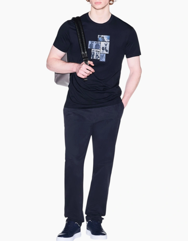 Armani Exchange Mens T Shirts Graphic Print Cotton Tee