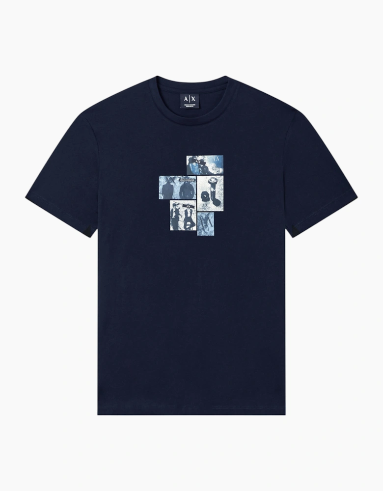 Armani Exchange Mens T Shirts Graphic Print Cotton Tee