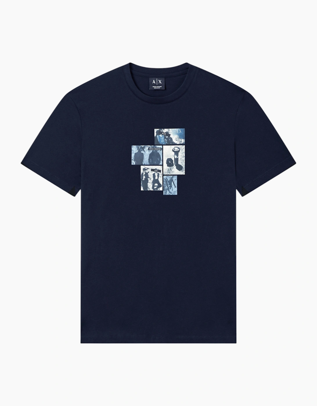 Armani Exchange Mens T Shirts Graphic Print Cotton Tee