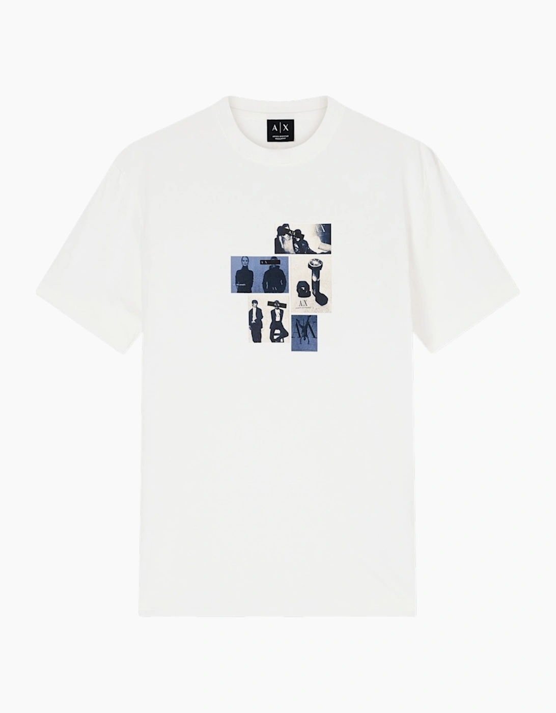 Armani Exchange Mens T Shirts Graphic Print Cotton Tee