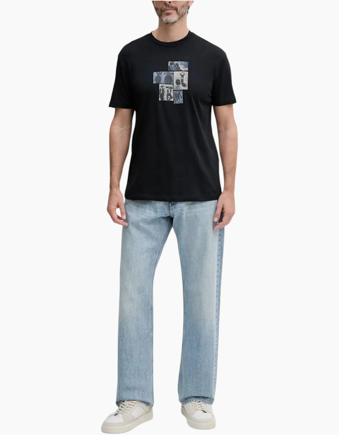 Armani Exchange Mens T Shirts Graphic Print Cotton Tee