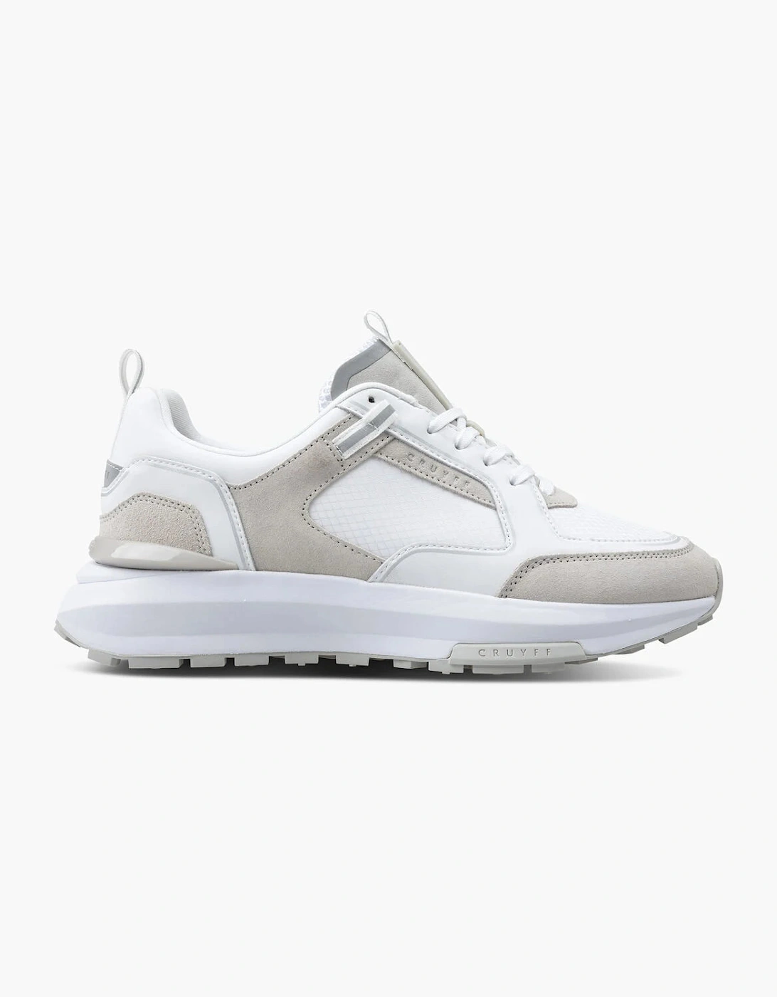 Cruyff Rayado Trainers - White/ Grey