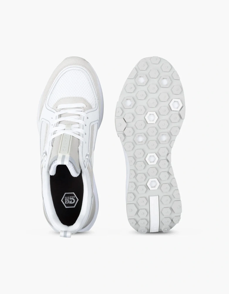 Cruyff Rayado Trainers - White/ Grey