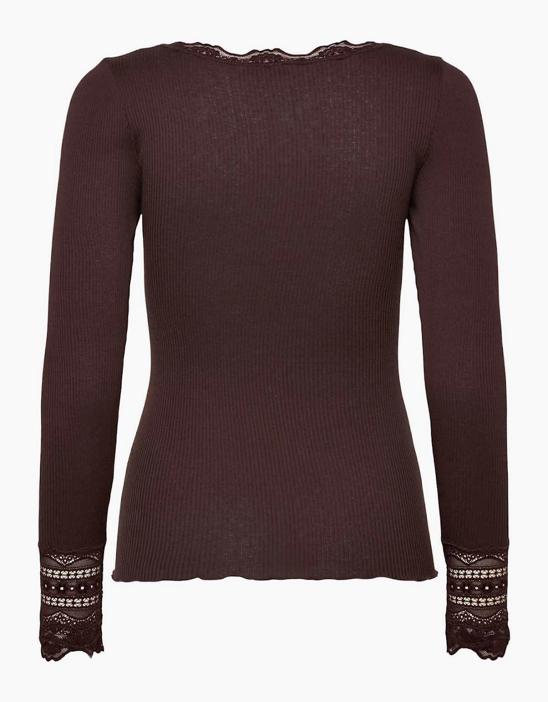Benita long sleeve O neck in Mole