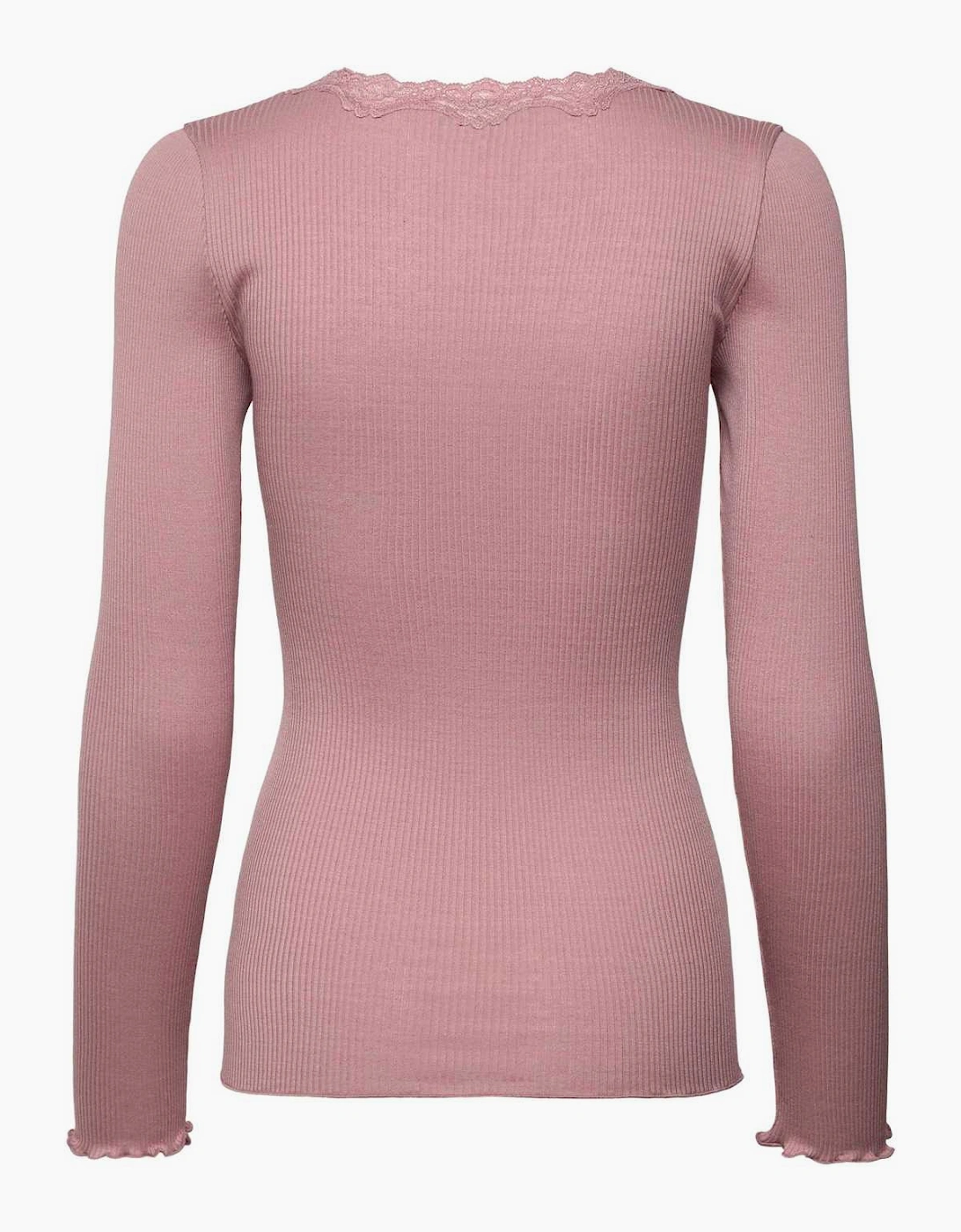 Babette long sleeve O neck in Woodrose