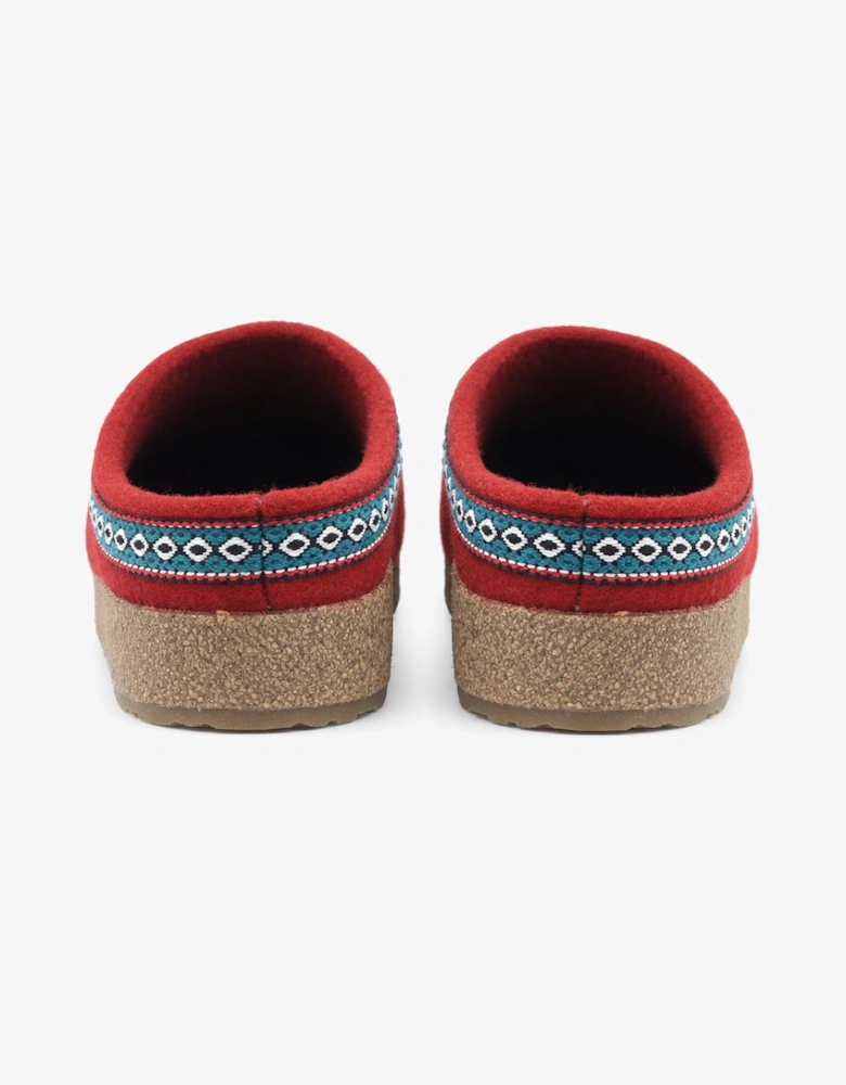 Haflinger FRANZL Womens Mules Paprika