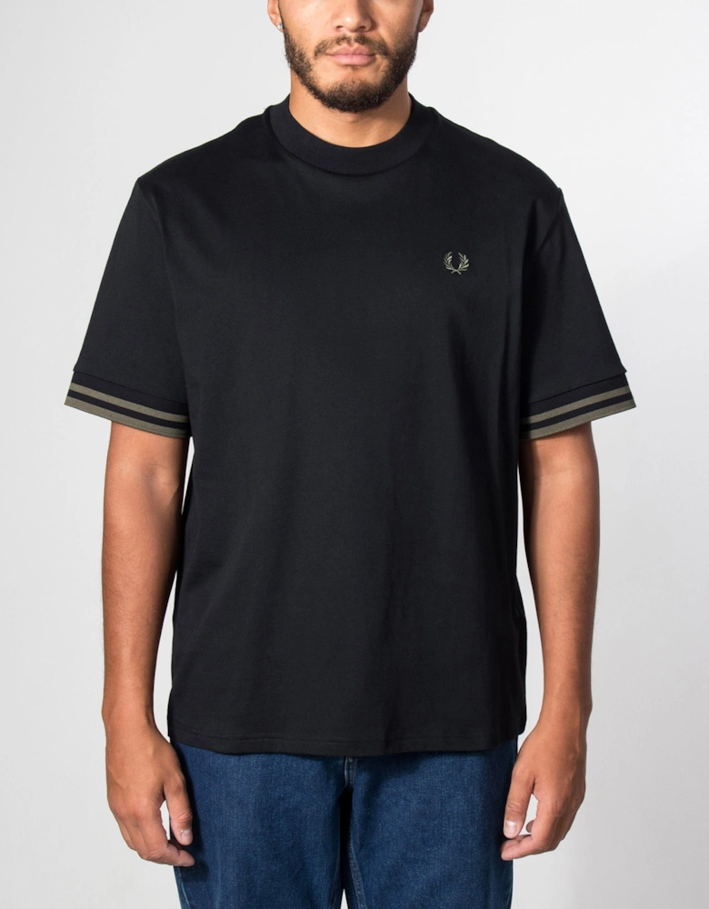 Relaxed Fit Bold Tipped T-Shirt
