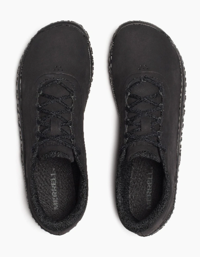 Merrell Vapor Glove 7 Leather Men's Black Trail Running Shoes