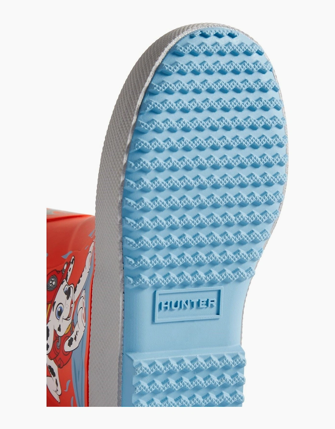 Hunter Paw Patrol Rubber Kids Poppy Red Wellington Boots