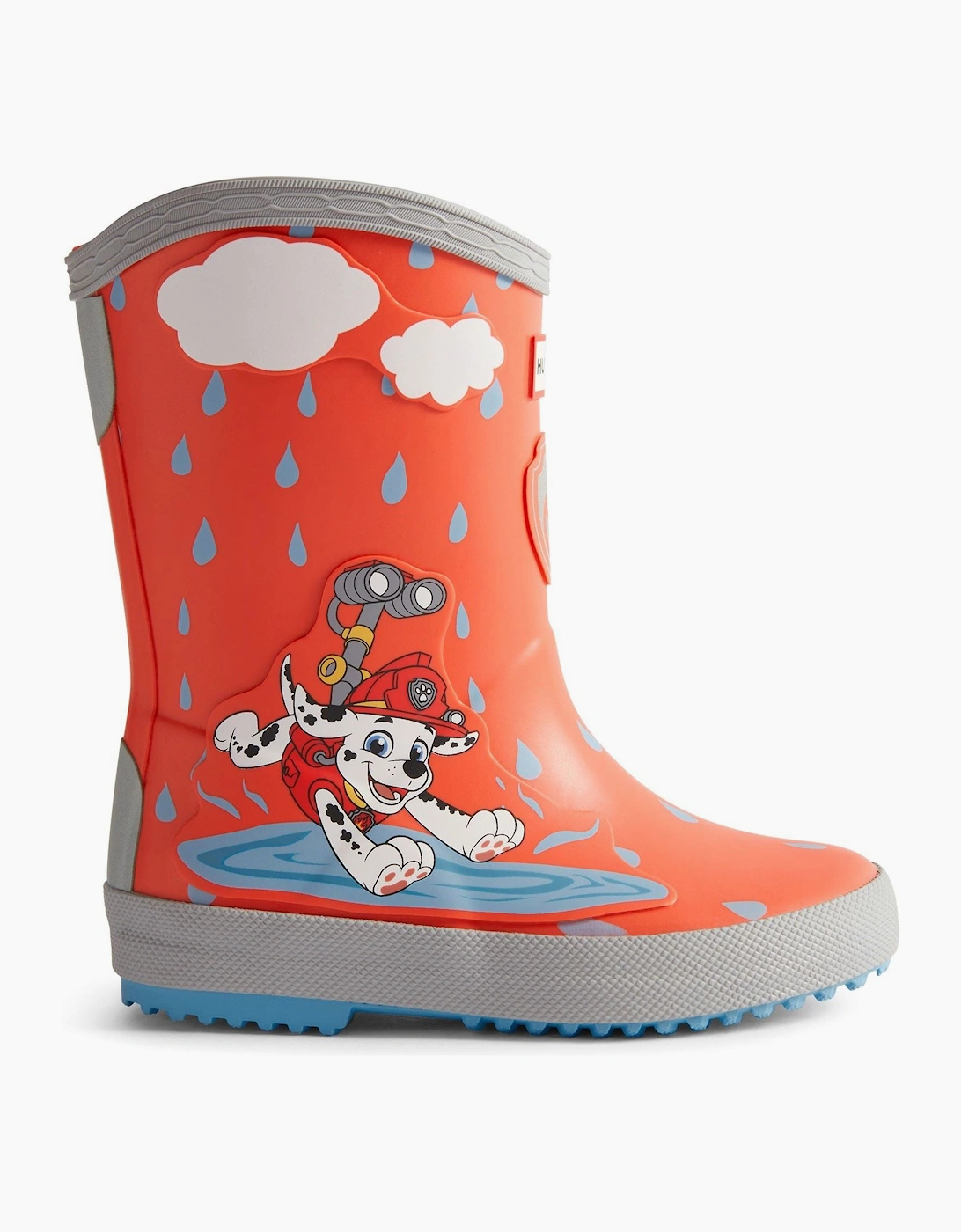 Hunter Paw Patrol Rubber Kids Poppy Red Wellington Boots