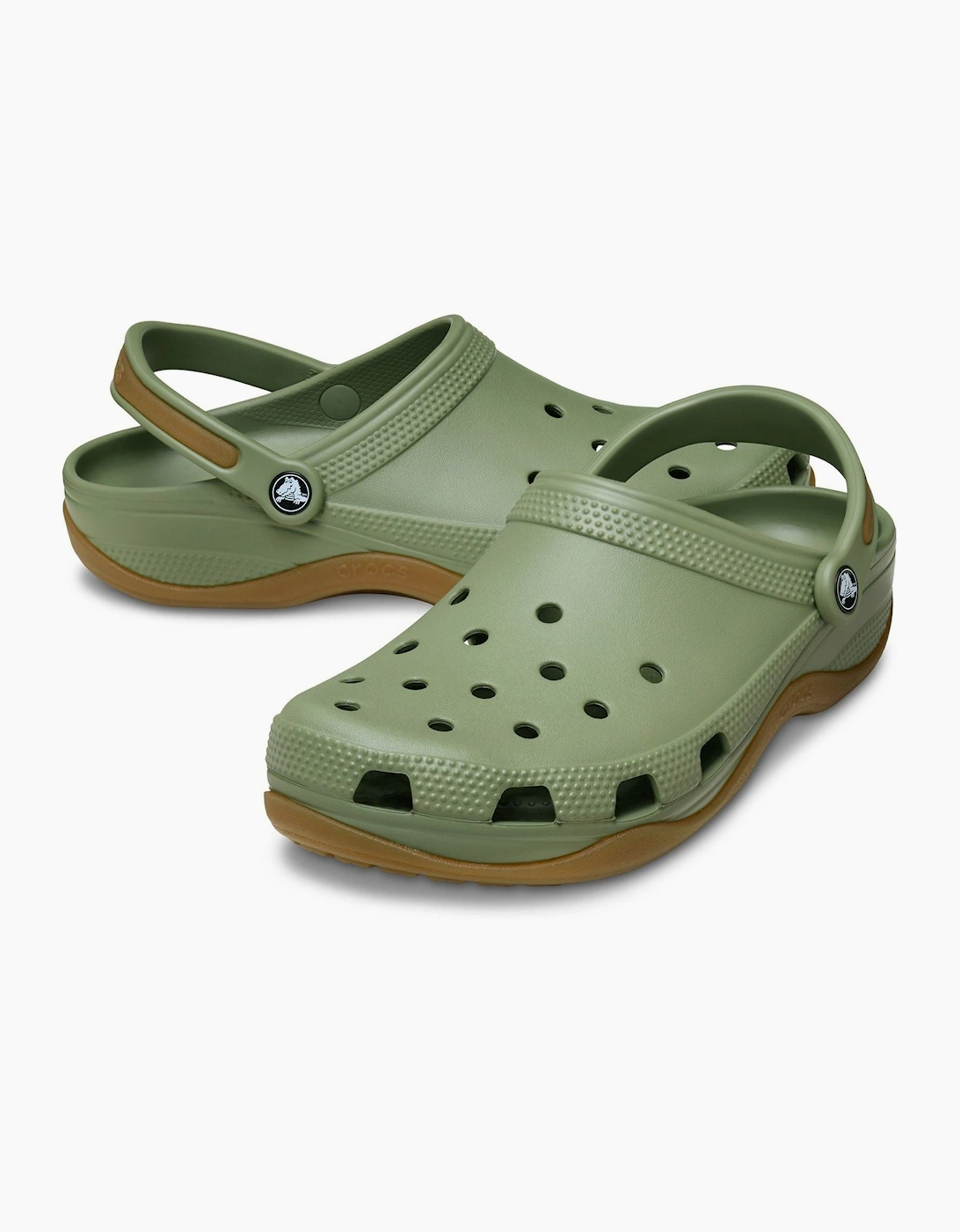 Crocs Classic Evo Gum EVA Men's Cargo/Gum Clogs