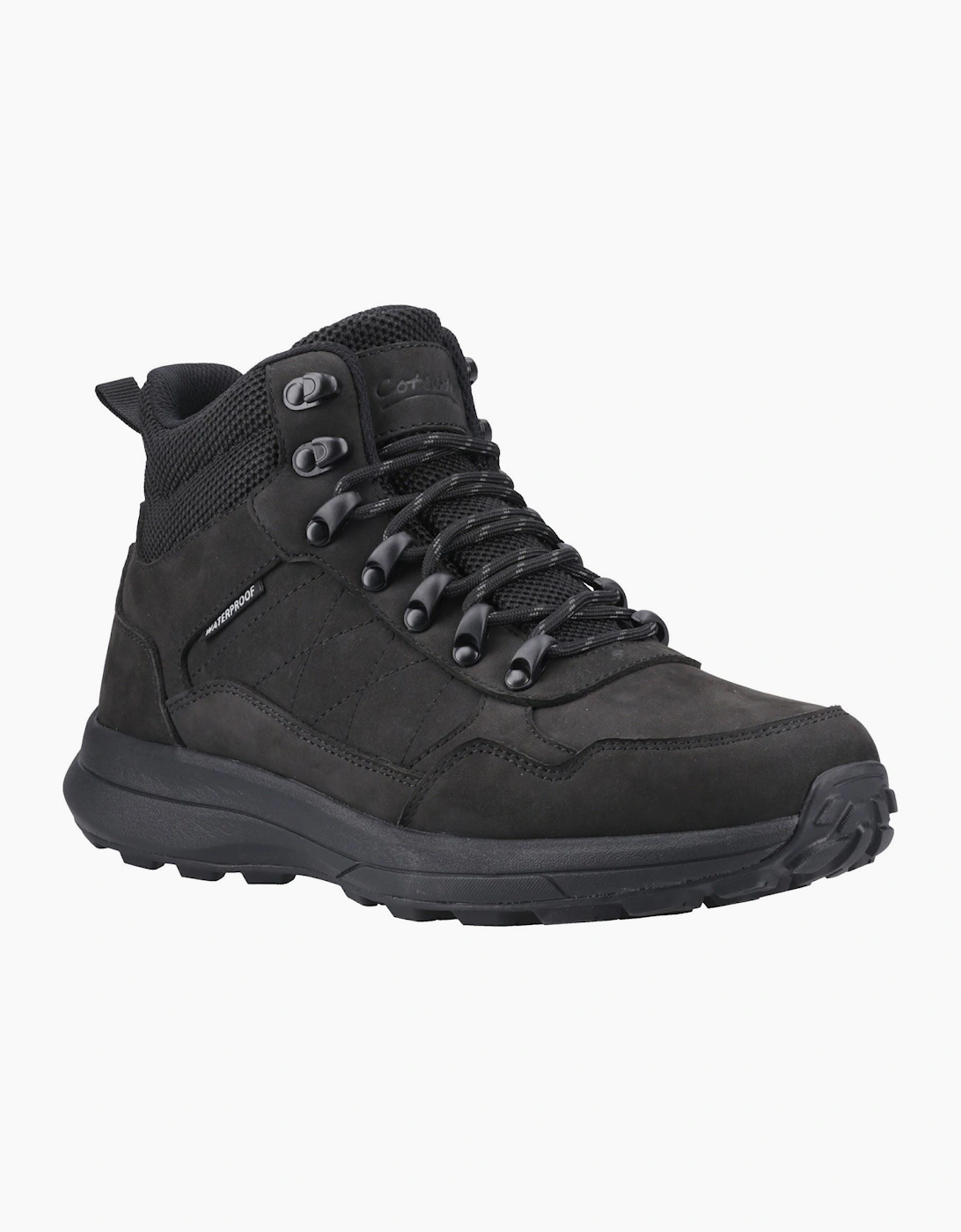 Cotswold Oddington Nubuck Men's Black Hiking Boots