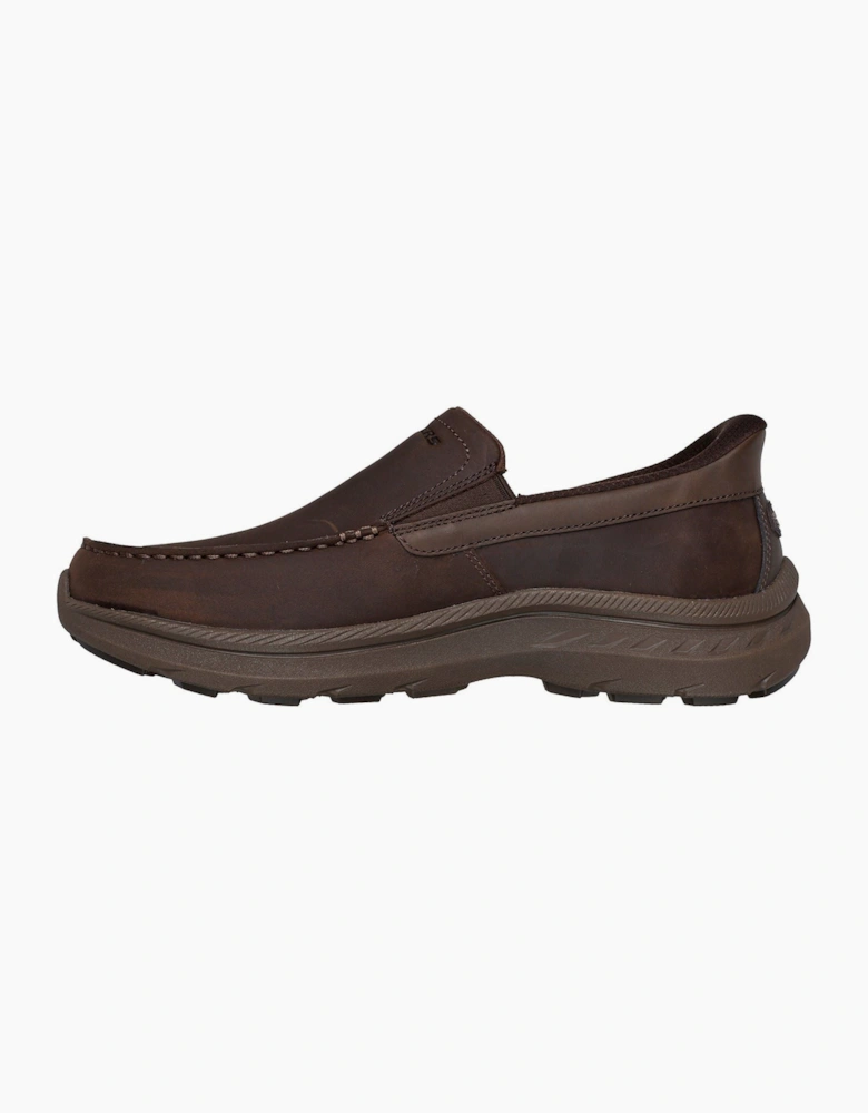 Skechers Pollard Osgood Leather Men's Cocoa Loafers