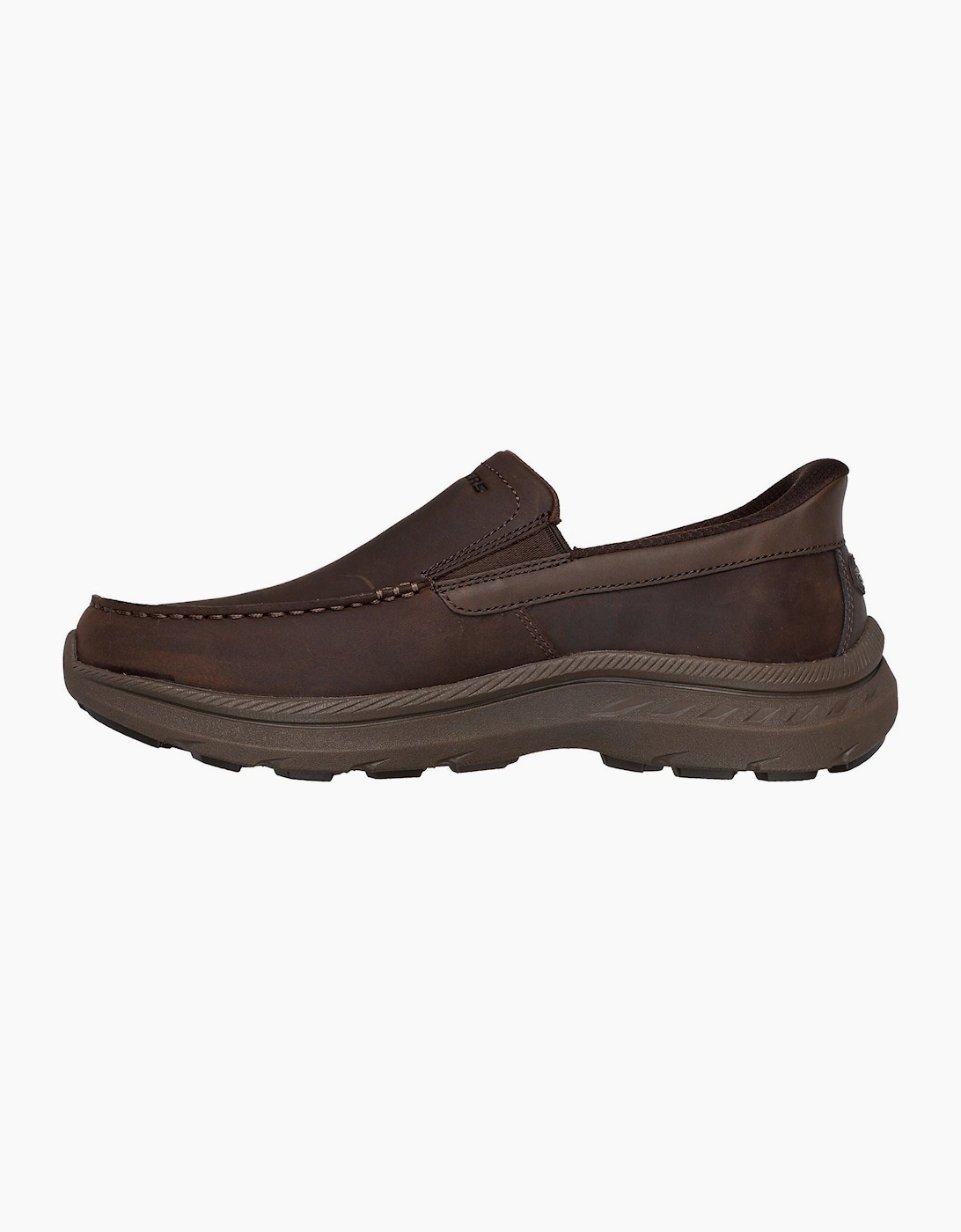 Skechers Pollard Osgood Leather Men's Cocoa Loafers
