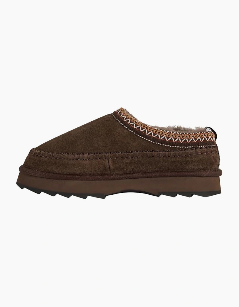 Emu Australia Sharky Adventure Scuff Suede Women's Chocolate Slippers