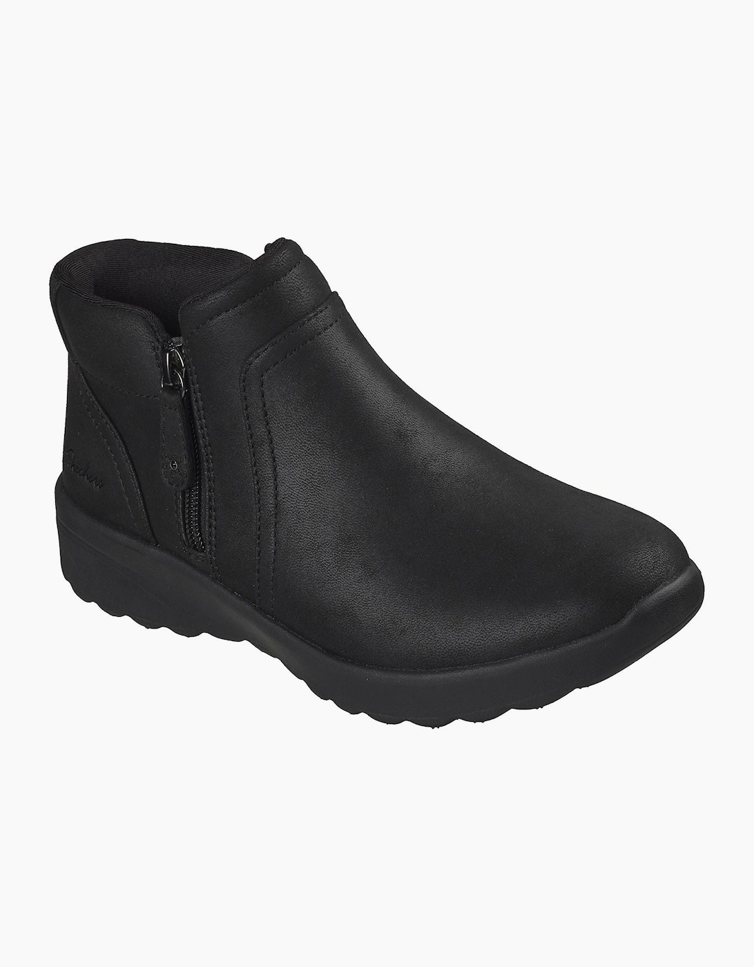 Skechers Lovely Vibe Forever Mine Textile Women's Black Boots