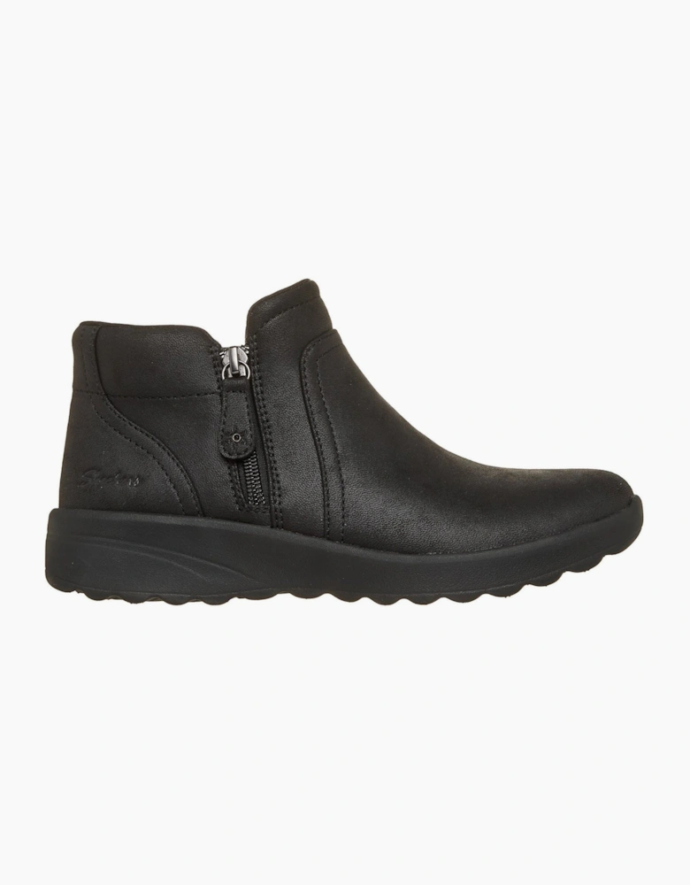 Skechers Lovely Vibe Forever Mine Textile Women's Black Boots