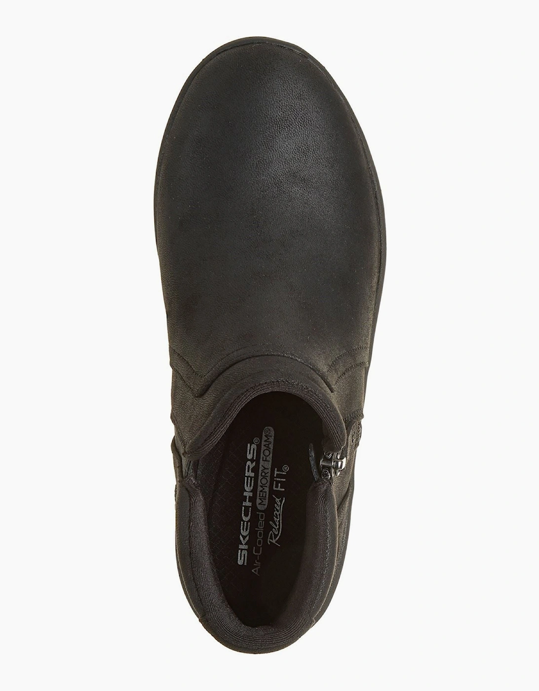 Skechers Lovely Vibe Forever Mine Textile Women's Black Boots