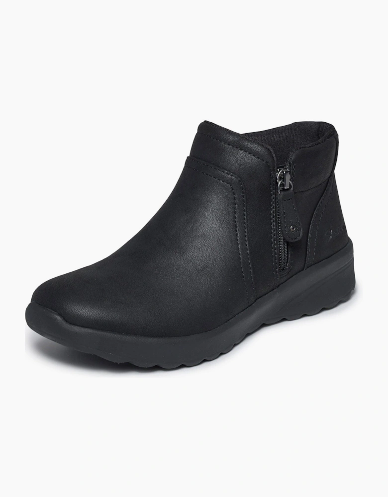 Skechers Lovely Vibe Forever Mine Textile Women's Black Boots
